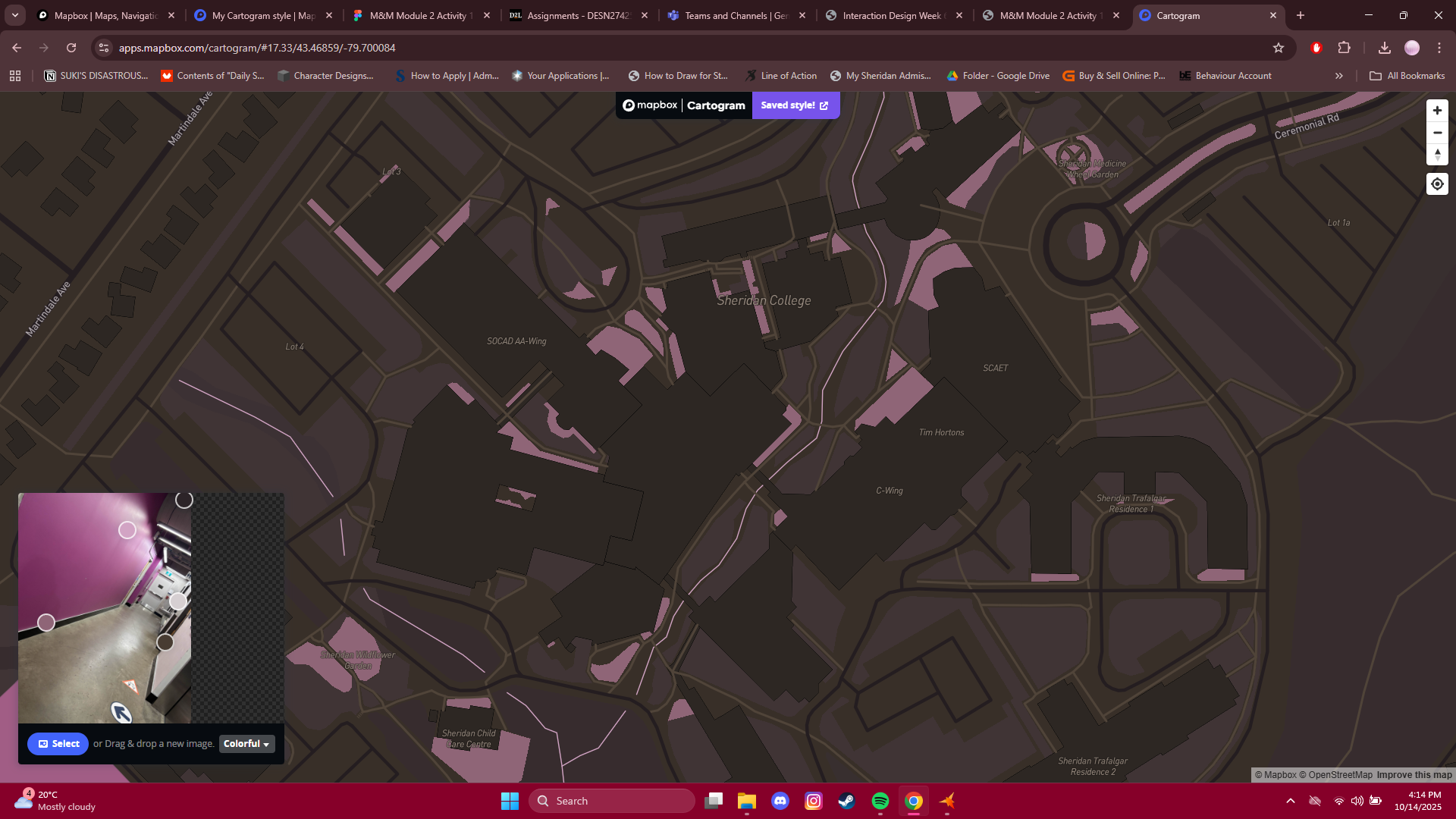 Adjusted the previous test now it has a much higher contrast