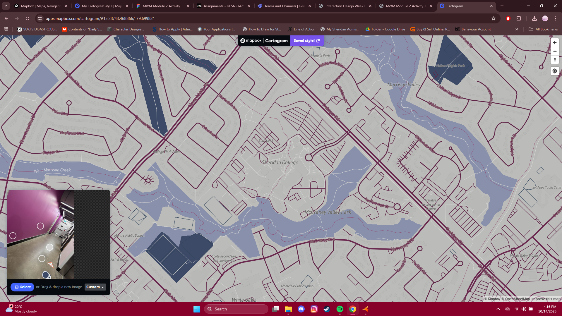 Same colours, zoomed out and adjusted to show other parts of the map
