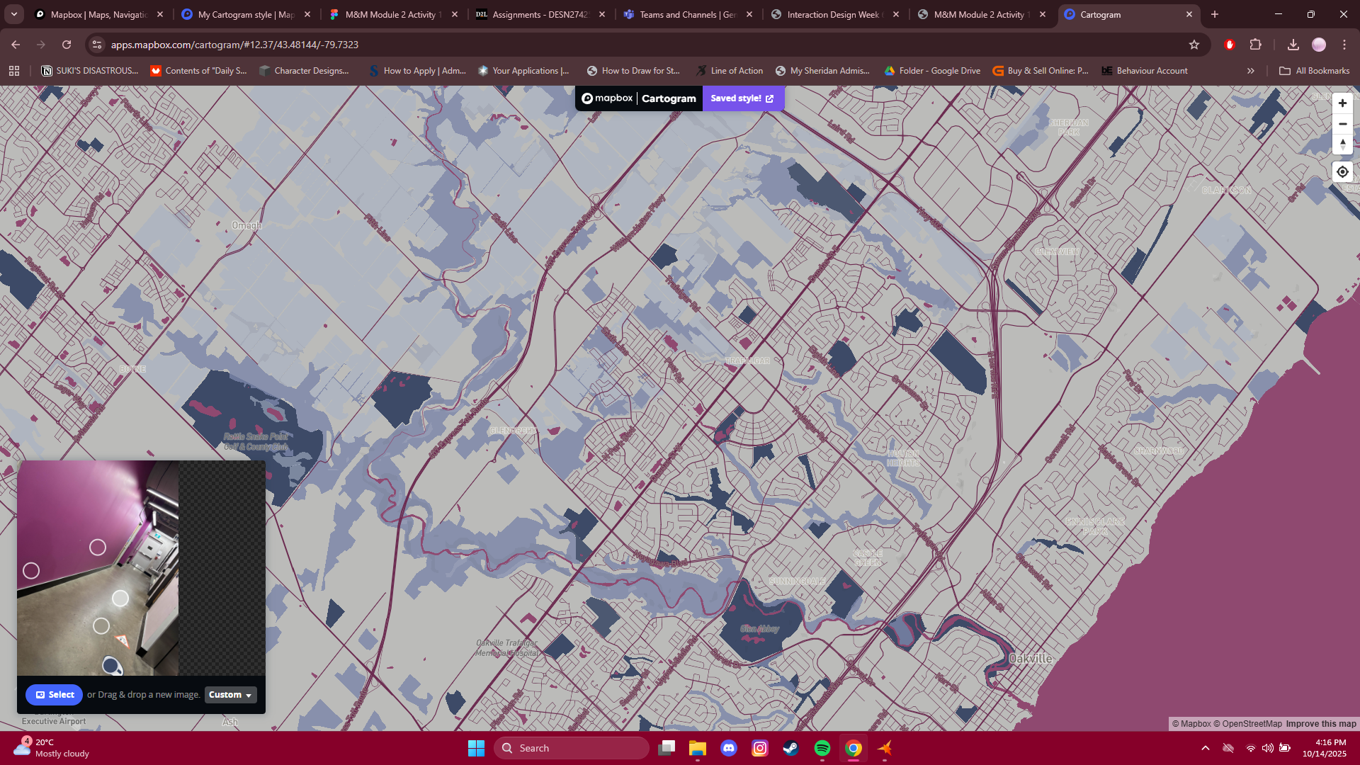 Same colours, zoomed out and adjusted to show other parts of the map