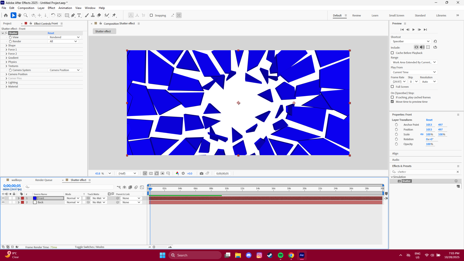 Progress on tutorial